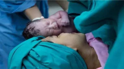 توفت زوجته أثناء الولادة