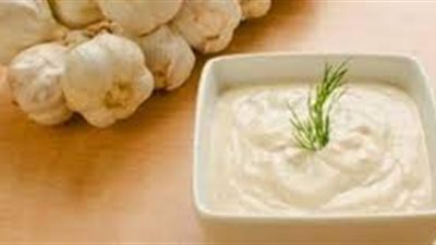  ثومية بدون بيض طعم لذيذ وصحي